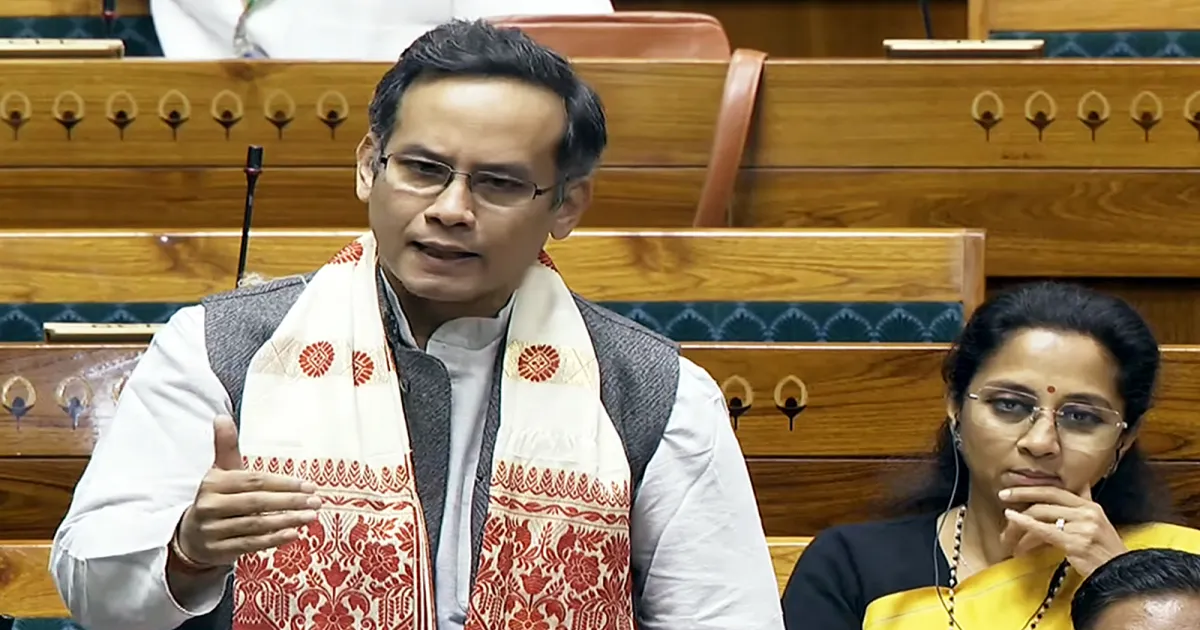 Gaurav Gogoi Counts PM Modi's Nehru Mentions in Vande Mataram Lok Sabha Debate