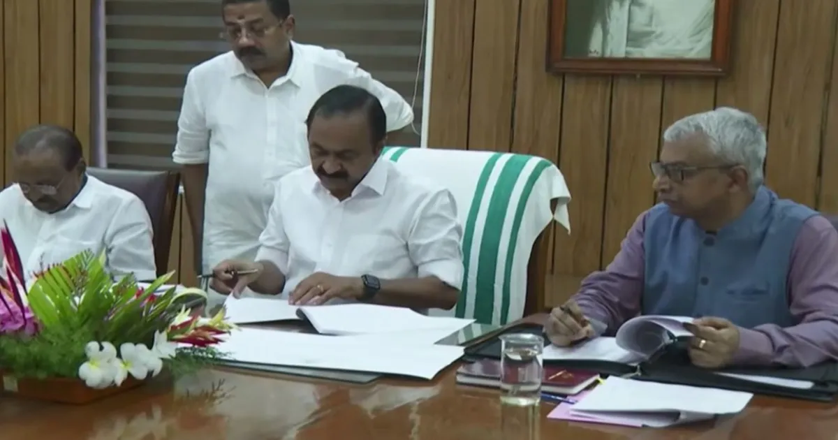 CM V.D. Satheesan Chairs First Cabinet Meeting After Taking Oath In Kerala