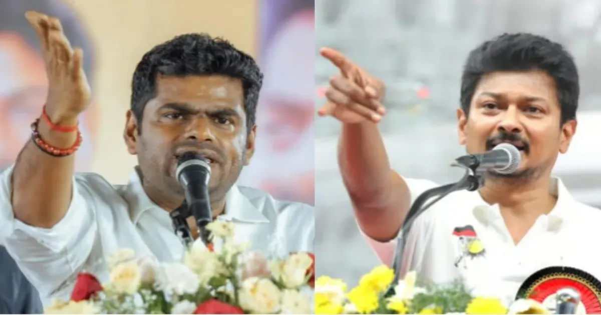 Annamalai vs Udhayanidhi: Tamil Nadu’s Political Clash Goes Street style
