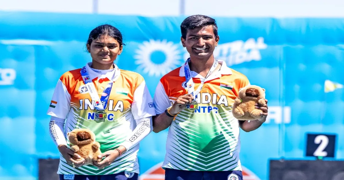 Jyothi Surekha Vennam Leads India to Silver and Bronze at Archery World Cup Stage 4!