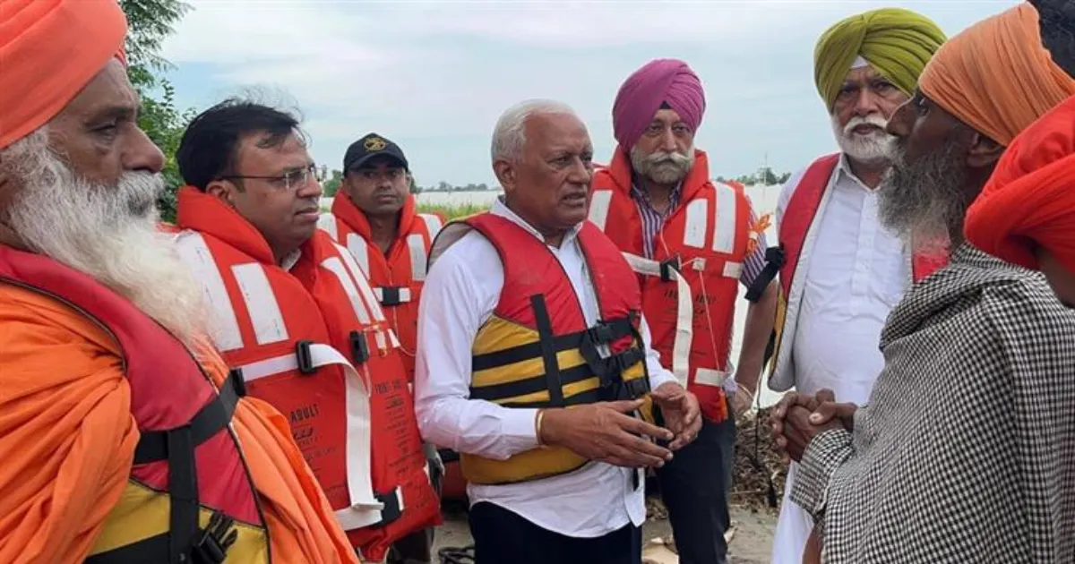 Punjab Vows Full Compensation for Flood-Hit Farmers