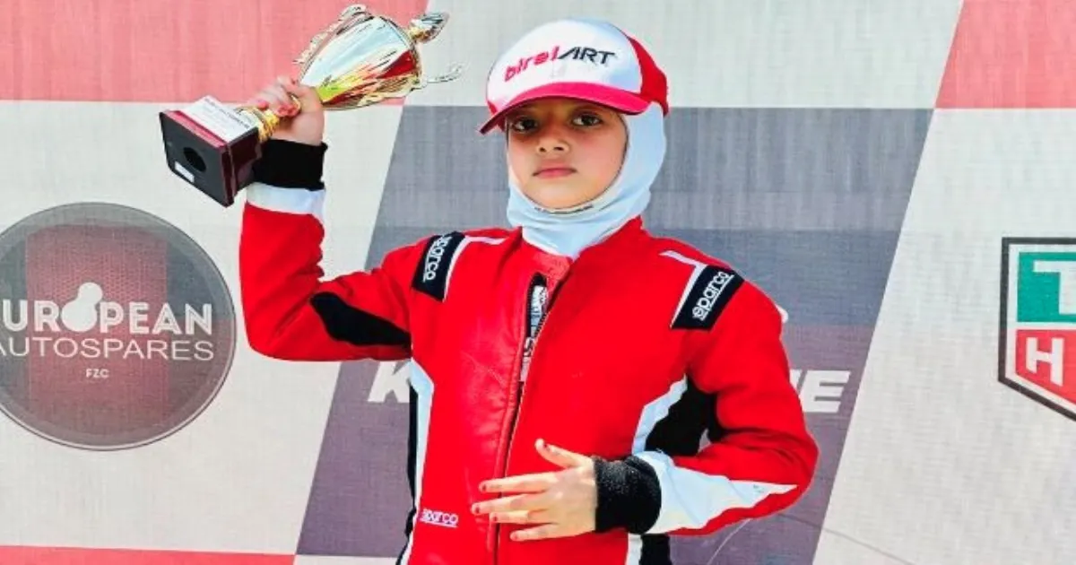 10-YEAR-OLD GIRL FROM J&K CREATES HISTORY..! First Asian Selected for F1 Academy