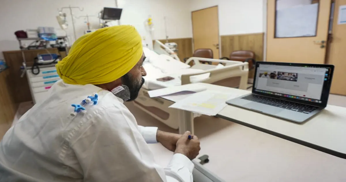 Punjab CM Bhagwant Mann Shows Significant Recovery, Chairs Cabinet Meet from Hospital