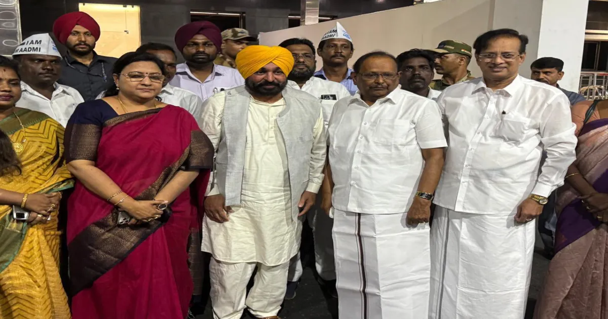 Punjab CM Mann Slams BJP’s Delimitation Strategy at Chennai Meet