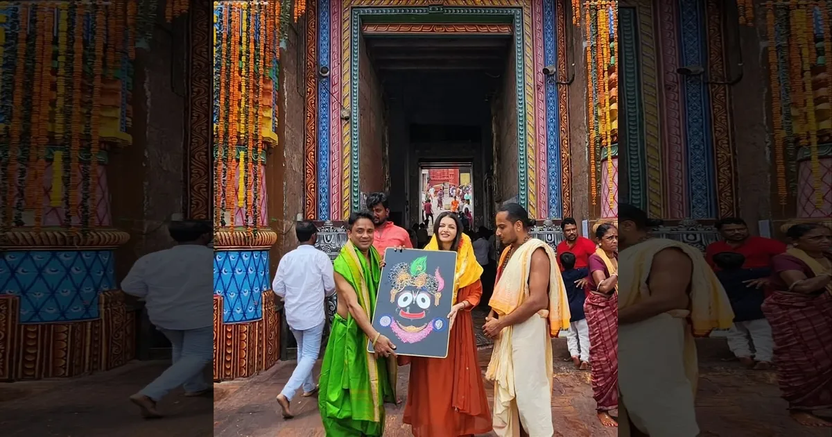 Maine Pyaar Kiya's Bhagyashree Shares Glimpse into Puri Jagannath Visit