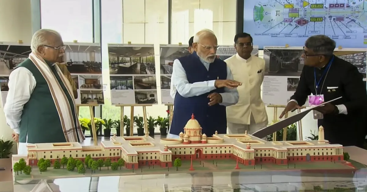 PM Modi Tours Kartavya Bhavan