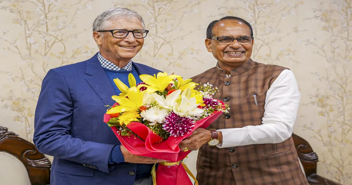 Bill Gates and Shivraj Singh Chouhan Explore Agri, Rural Synergies