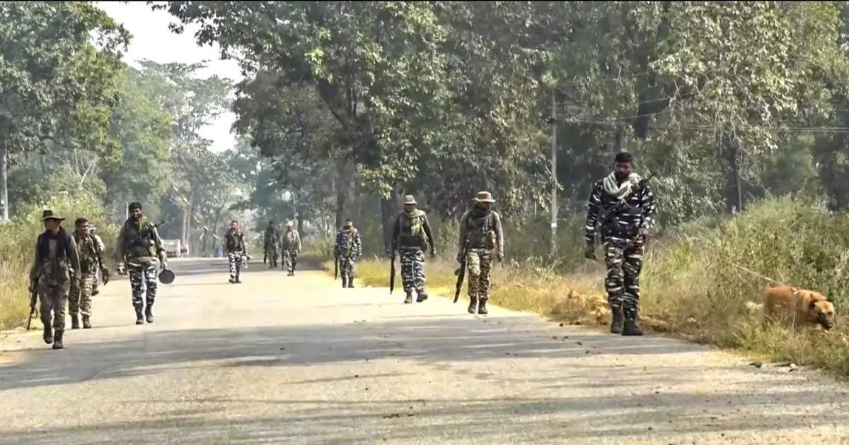 CRPF Jawans Injured in Jharkhand IED Blast
