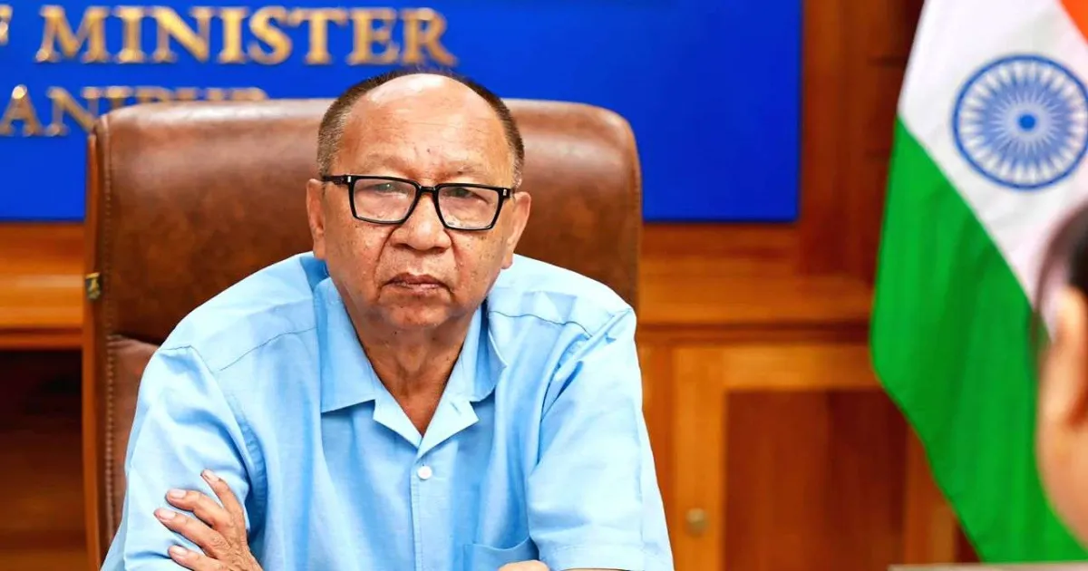 Manipur CM Says Peace Essential For Development And Administrative Processes