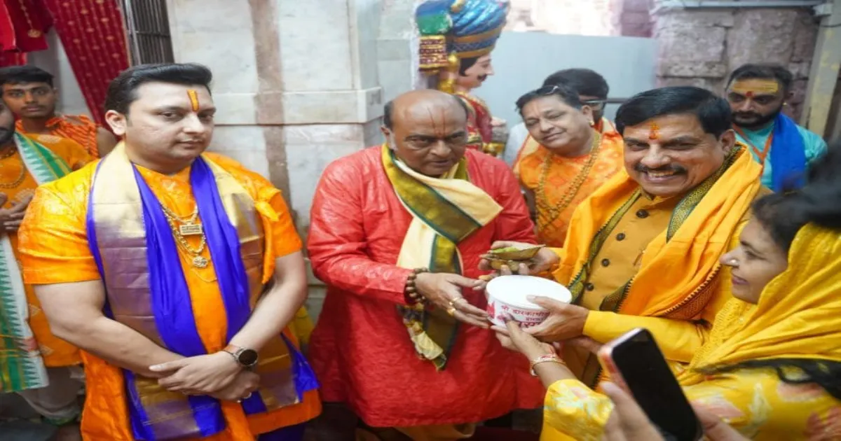 Mohan Yadav Highlights Religious Tourism Growth During Dwarka Temple Visit