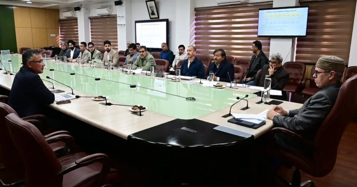 Omar Abdullah Reviews Key Departments Ahead of J&K's 2026-27 Budget