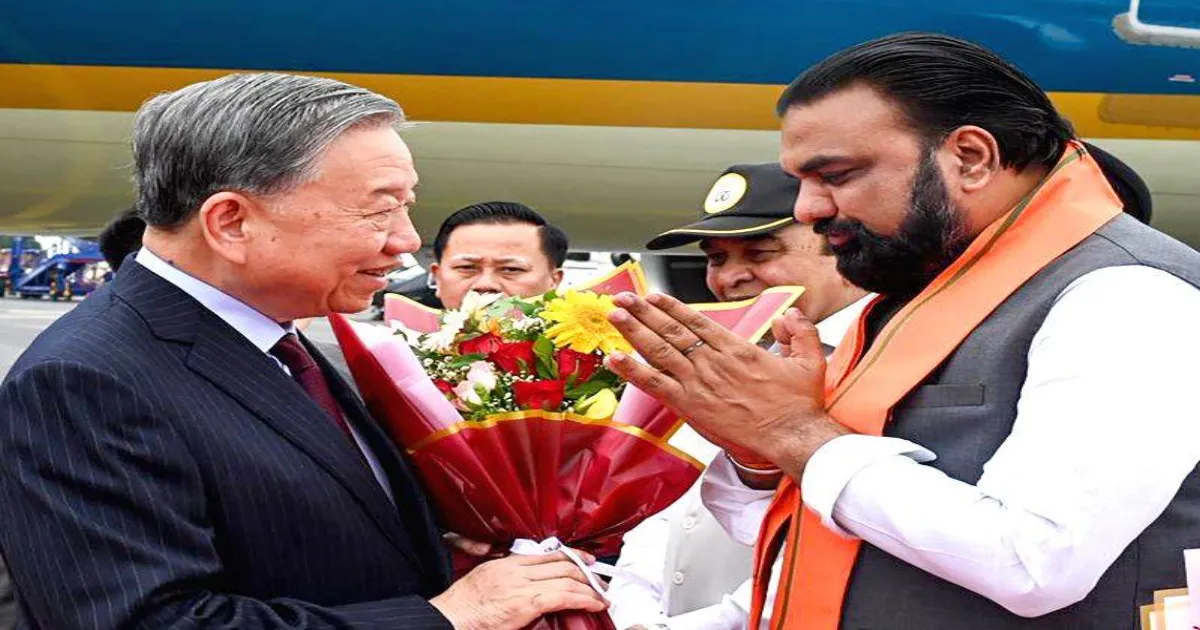Bihar CM Samrat Choudhary Welcomes Vietnam President To Lam in Gayaji