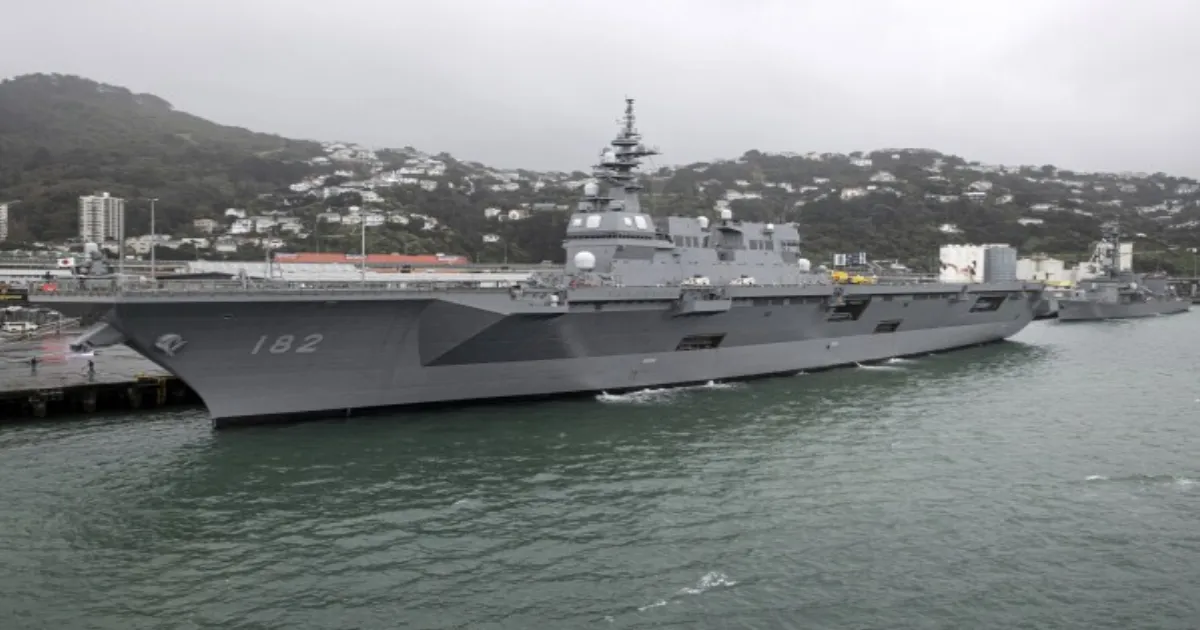 Japanese Warships Return to Wellington After 89 Years Amid Pacific Power Shifts