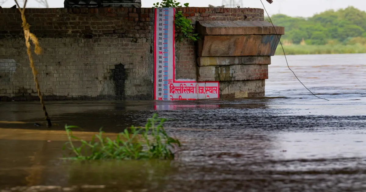 Yamuna Swells to Near Danger Mark in Delhi, Evacuation Plans Ready