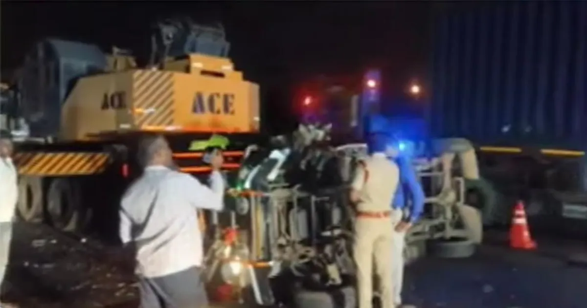 Tragic Crash: Three Family Members Killed in Nellore Collision