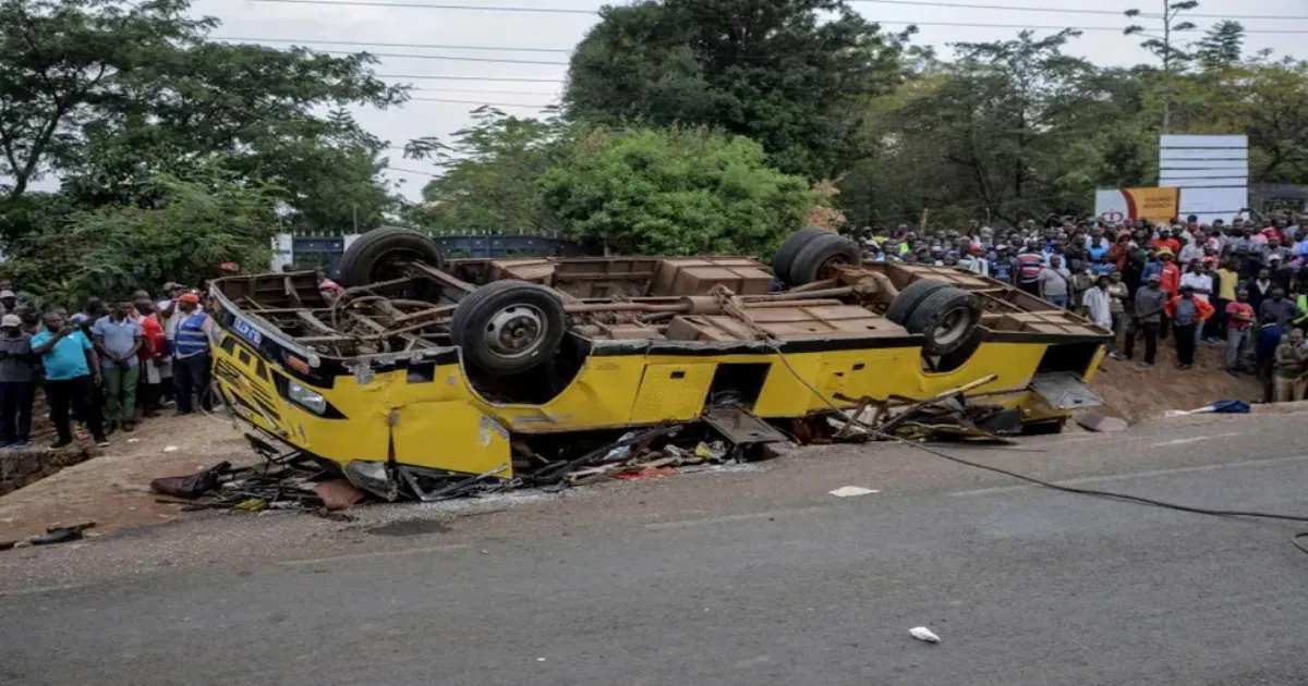 Kenya Bus Crash: 21 Mourners Killed on Kisumu-Kakamega Highway