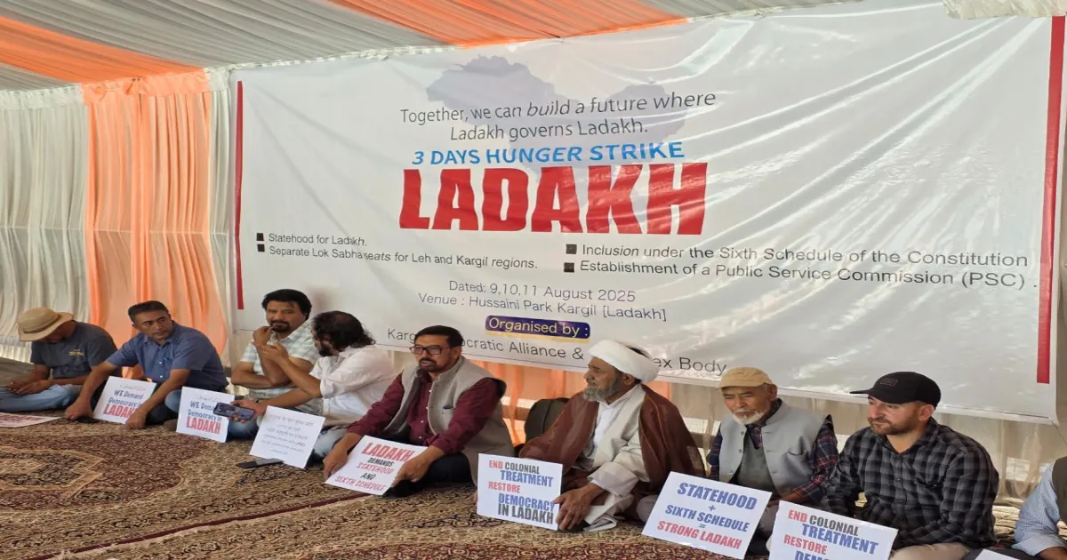 Ladakh's Hunger Strike Ignites Statehood Demand