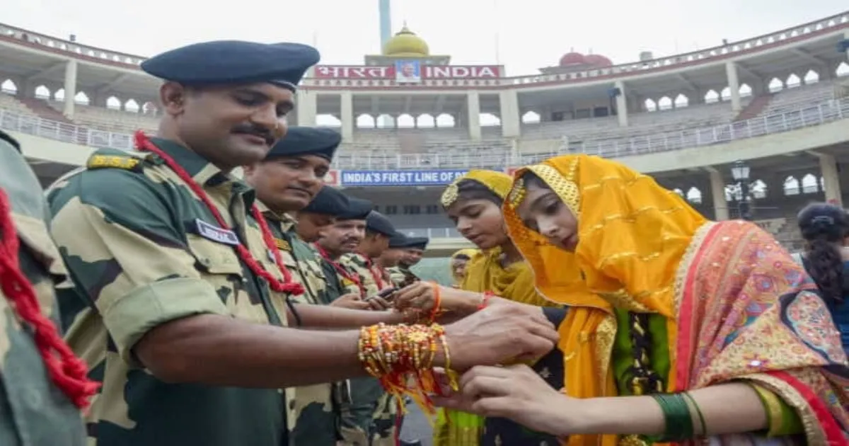 Women Celebrate Raksha Bandhan with Border Troops in Sikkim