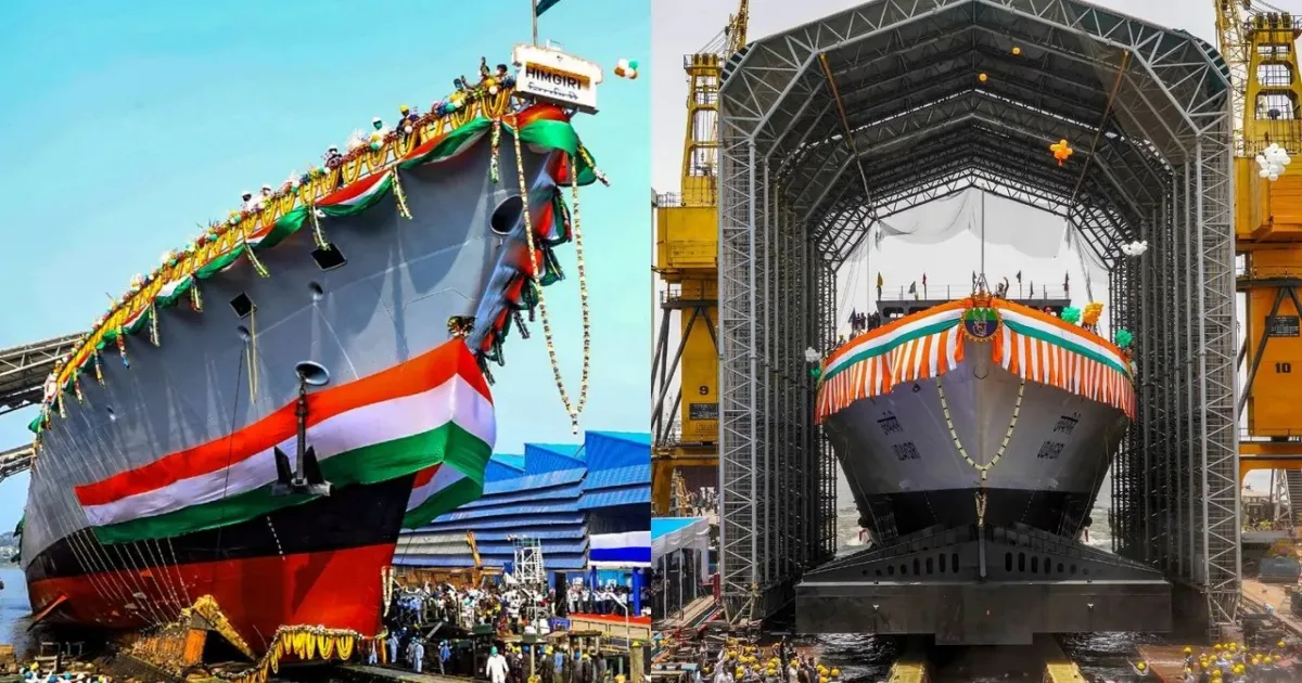 Indian Navy Bolsters Maritime Might with Dual Frigate Commissioning in Vizag