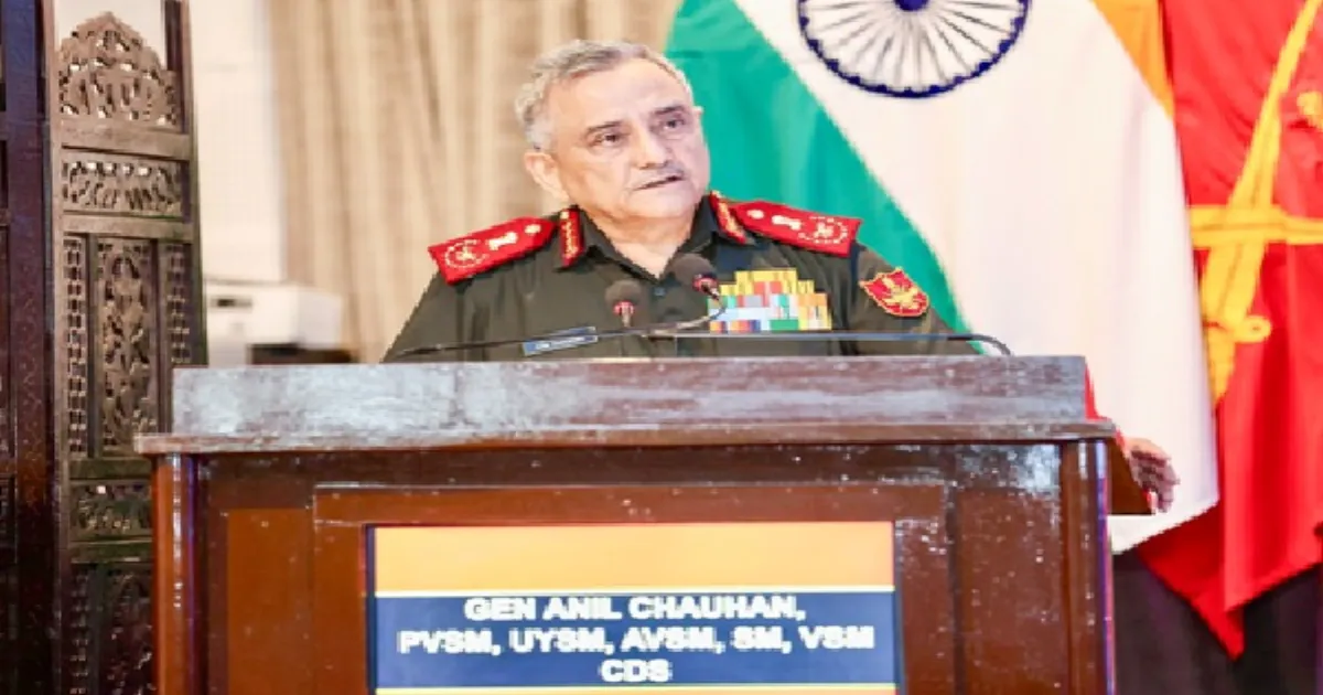 India’s Biggest Threats Revealed by Chief of Defence Staff Gen Anil Chauhan