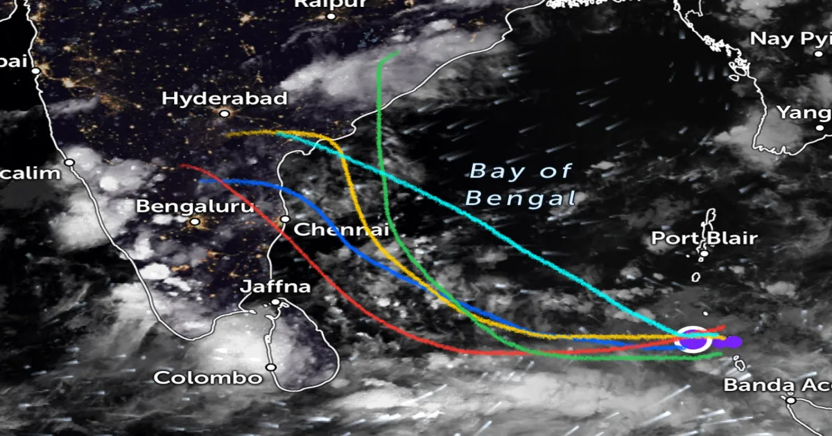 IMD Warns of Cyclonic Weather Over Andaman & Nicobar from October 21–25