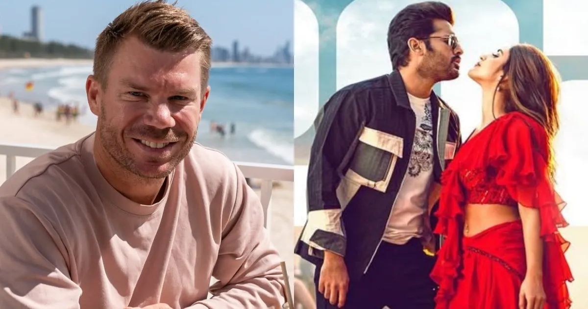 cricketer-david-warner-makes-expensive-debut-in-telugu