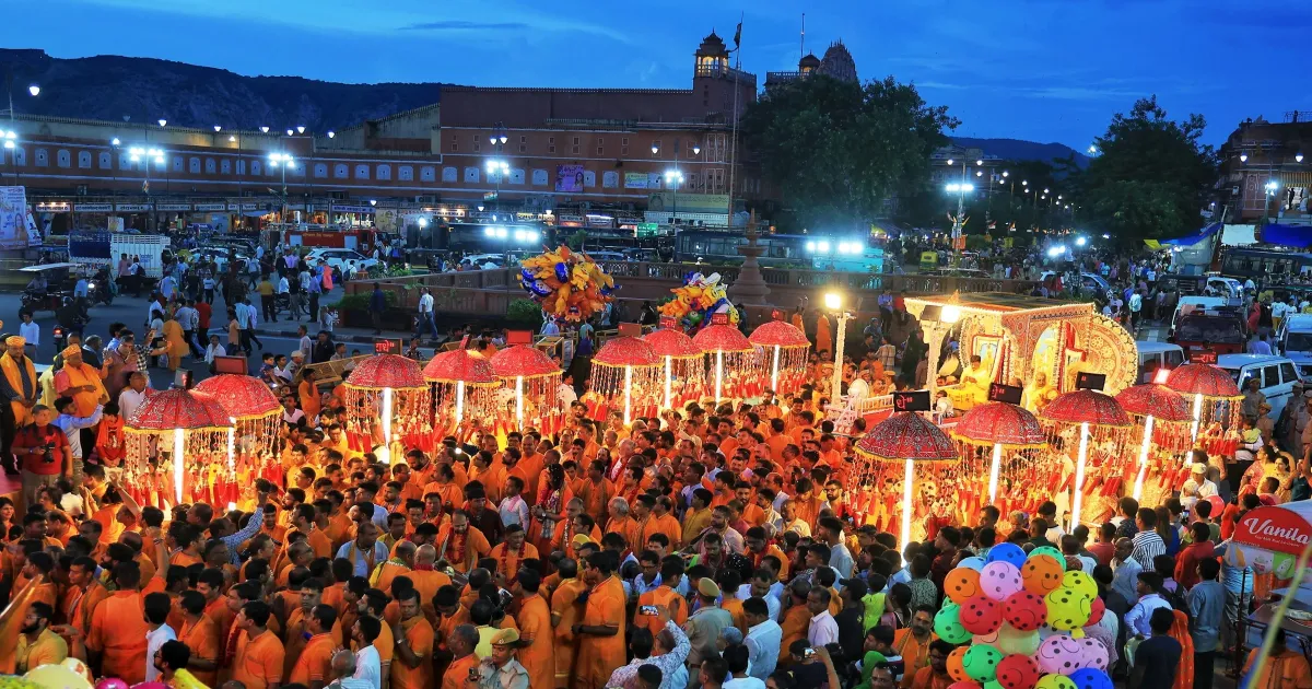 Millions Flock to Rajasthan Temples in Vibrant Janmashtami Celebrations