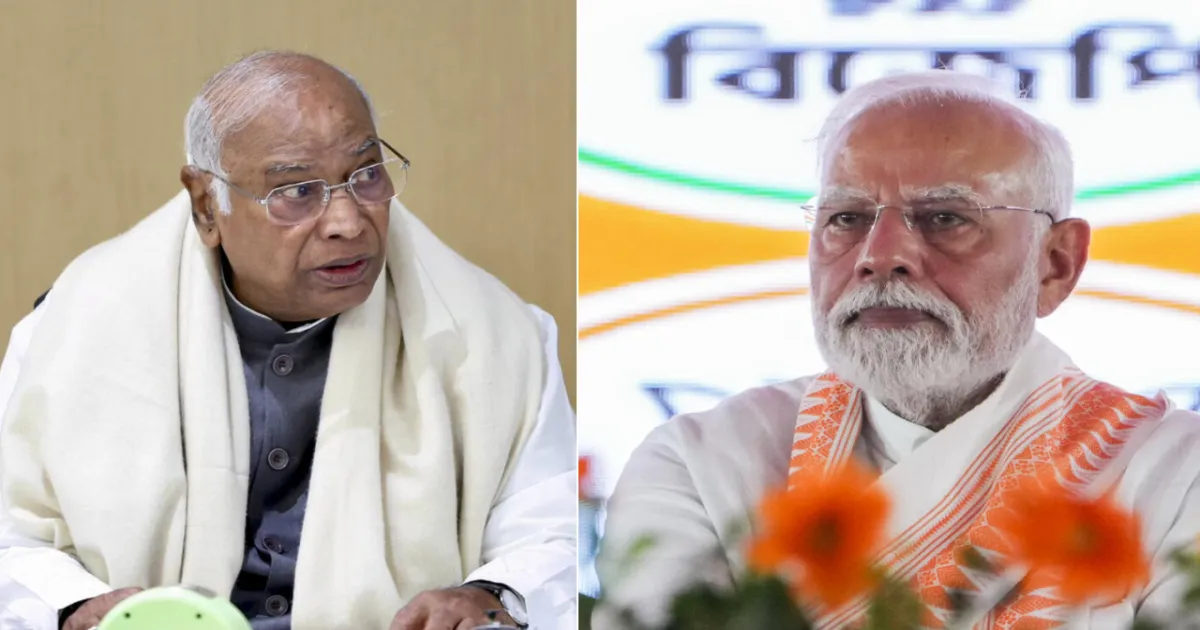 Kharge Targets PM Modi Over Silence On Indian Seafarers Killed In US Strike