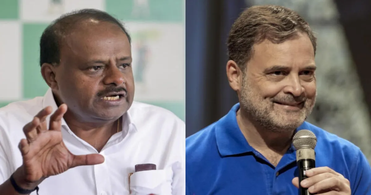 Kumaraswamy Urges Rahul Gandhi To Meet Youth Over KPSC Recruitment Irregularities
