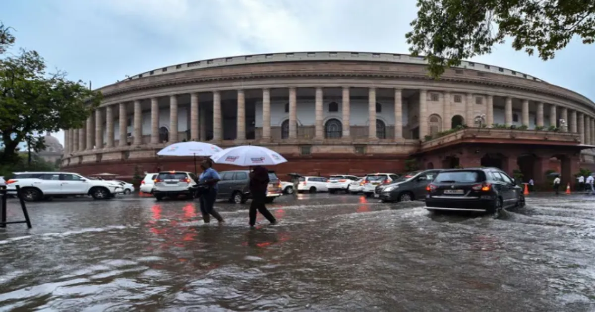 Delhi Drenched by Sudden Downpour