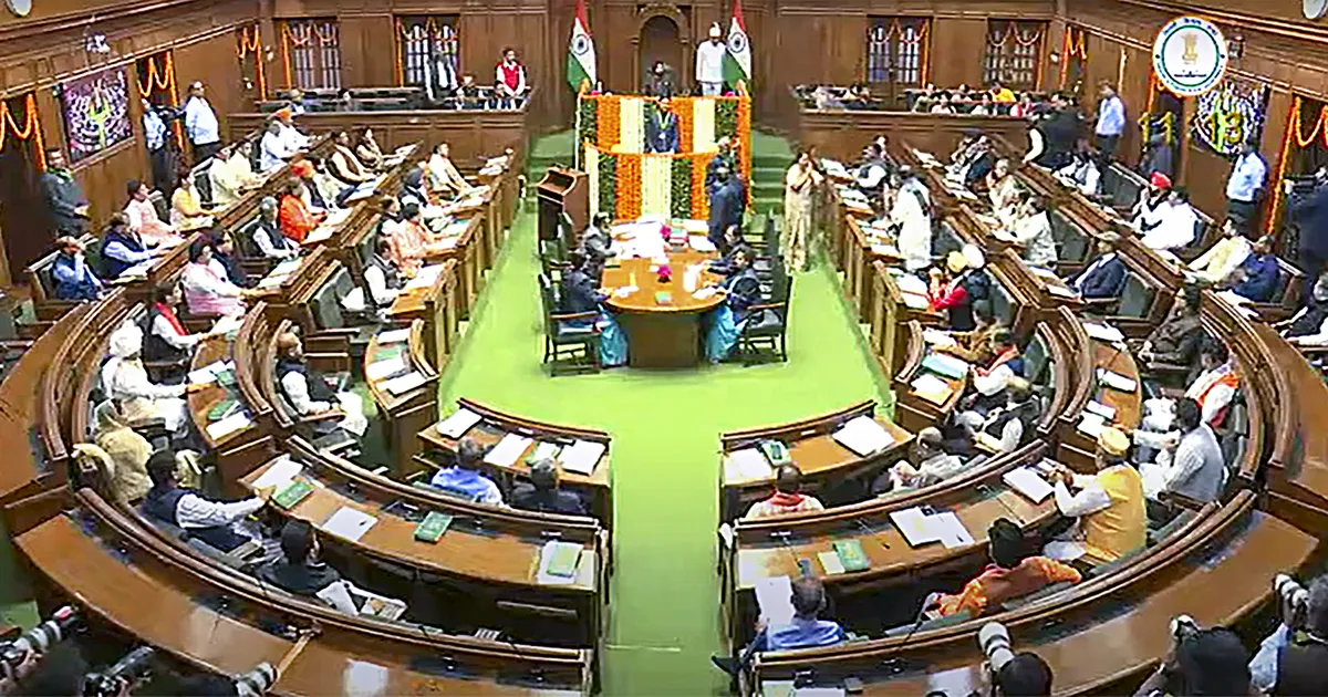first-session-of-delhis-eighth-assembly-begins-bjp-retu