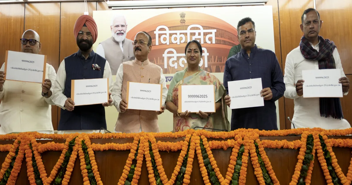 A PEOPLE'S BUDGET!! Rekha Gupta Kicks Off Viksit Delhi Budget