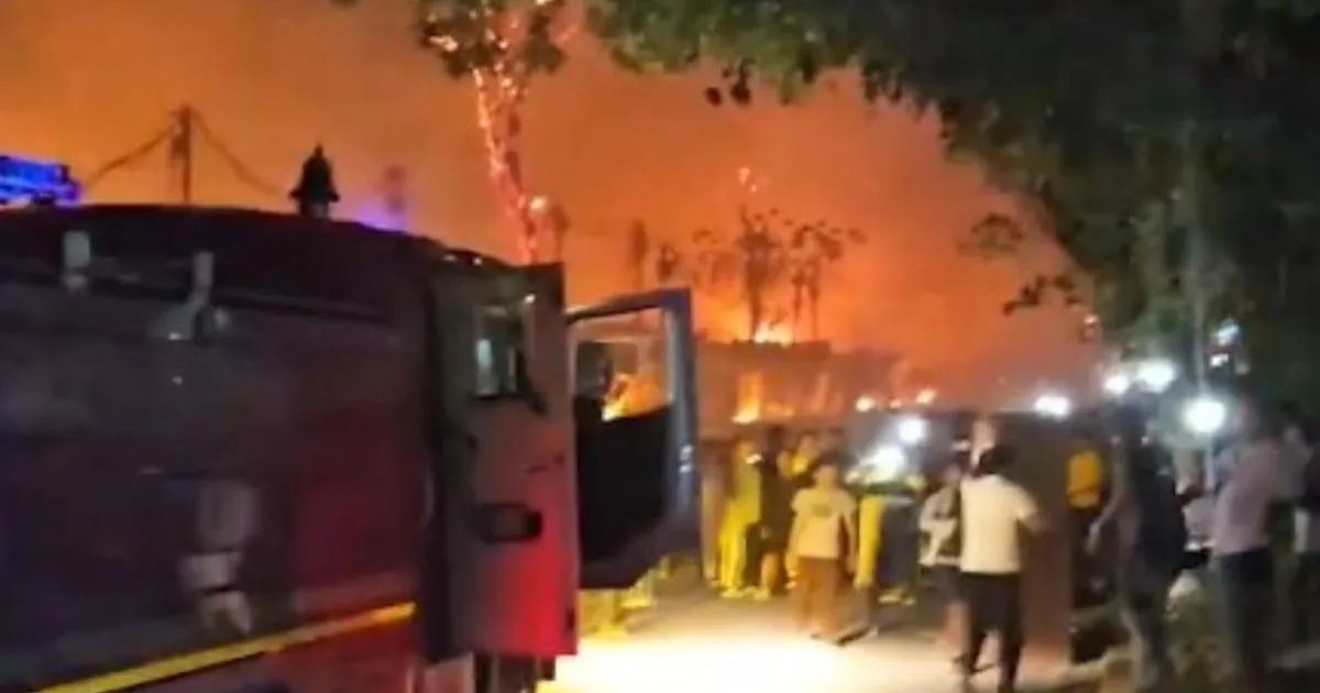 Shastri Park Furniture Market Gutted In Fire, Delhi Fire Service Deploys 25 Tenders