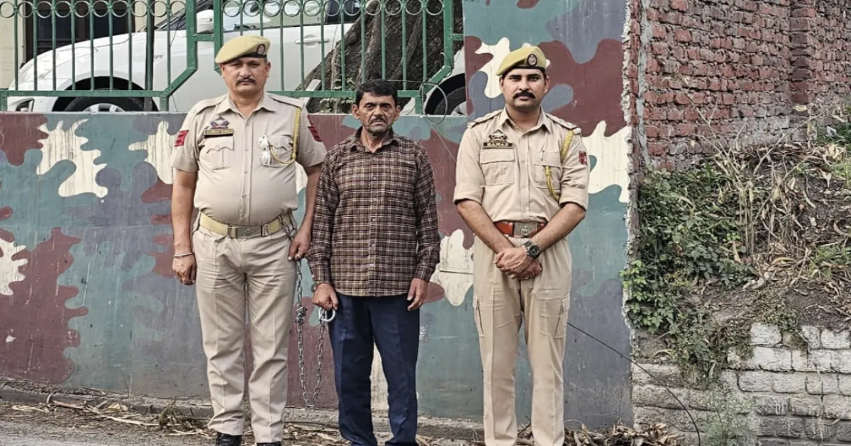 J&K Police Nab Interstate Drug Kingpin Dhani Ram in Himachal Crackdown