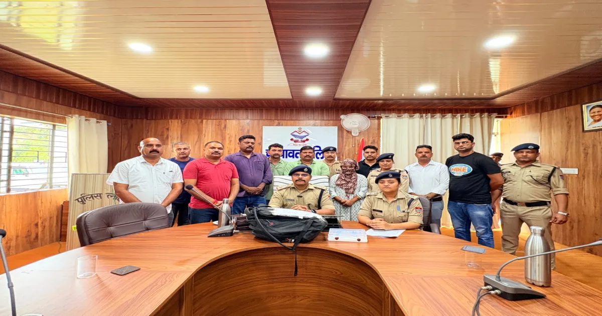 Woman Nabbed with Rs 10 Crore MDMA Haul Near India-Nepal Border