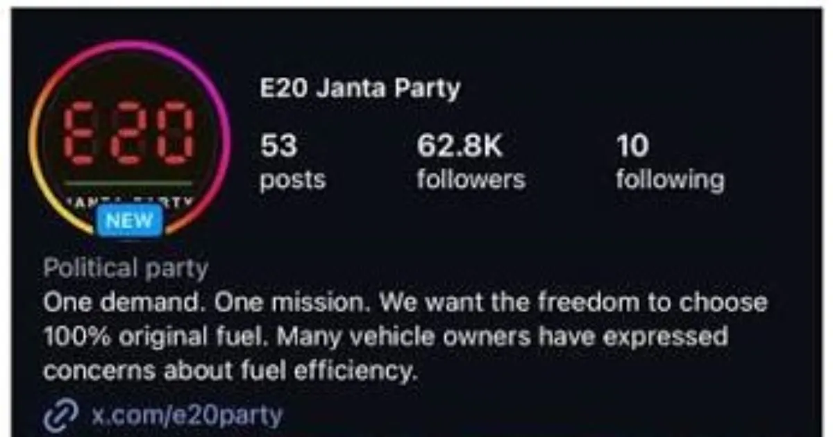 CJP Campaign Propels 'E20 Janta Party' To Instagram Fame And Growing Support