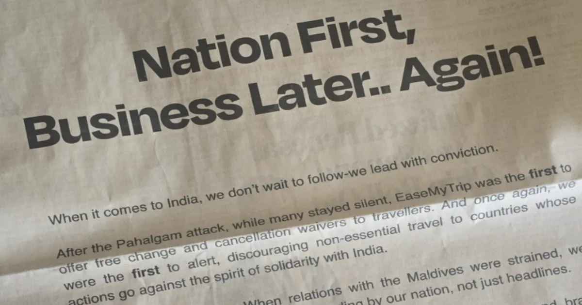EaseMyTrip’s Nishant Pitti Escalates Claims of Chinese Influence on MakeMyTrip Board