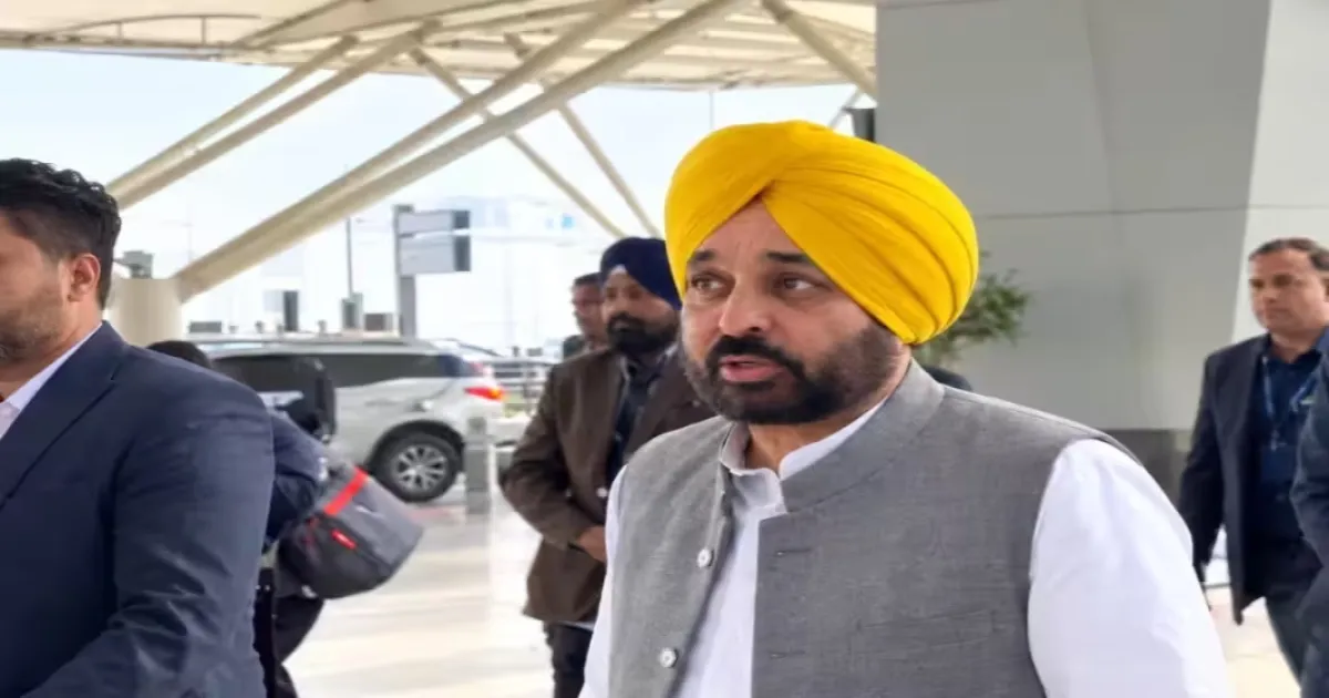 Political Row Erupts as Bhagwant Mann Blames BJP for Delhi Airport 'Detention'