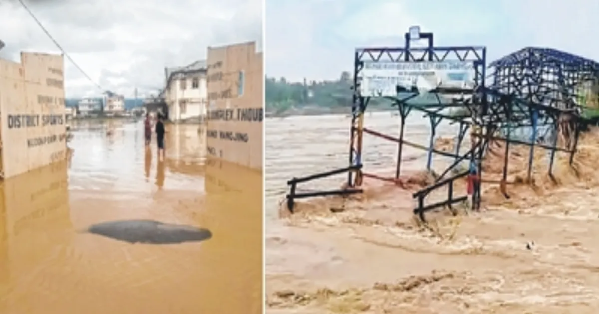 Manipur Devastated as Rivers Flood Farmlands, Homes