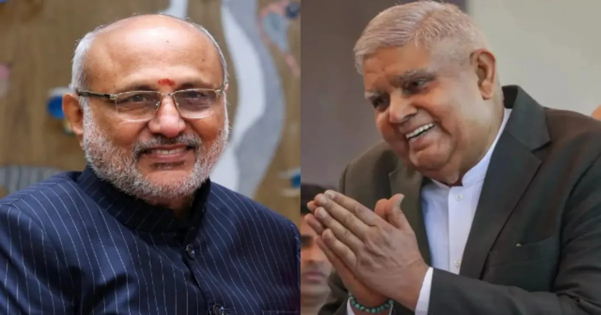 Dhankhar Breaks Silence, Praises New VP Radhakrishnan