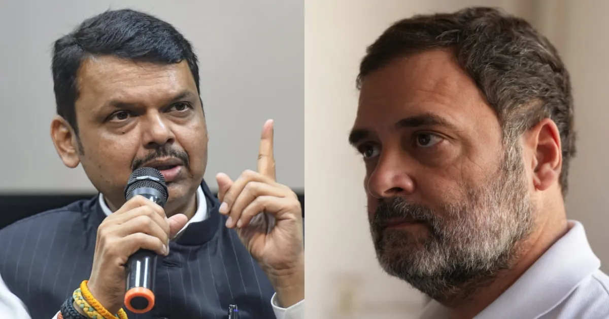 Fadnavis Calls Rahul Gandhi a ‘Serial Liar’