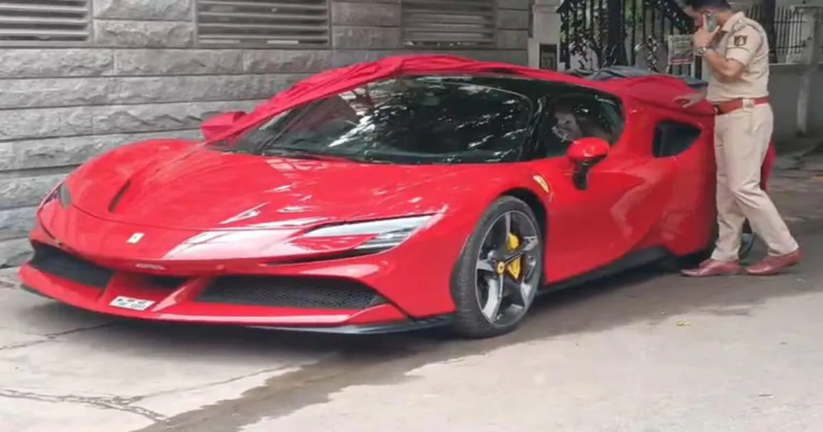 Bengaluru RTO Officials Seize Ferrari For Tax Evasion in Sting Operation
