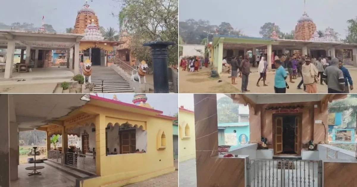 Four Temples Looted in Odisha’s Keonjhar Village Overnight