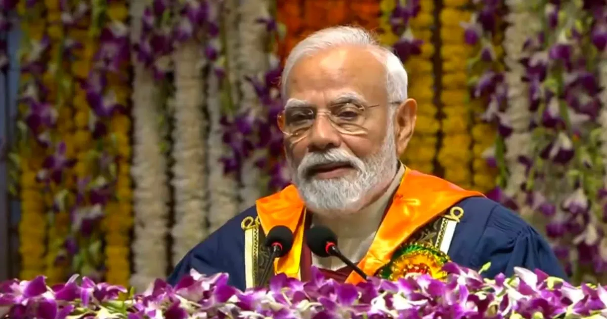 PM Modi To IIT Delhi Graduates: Your Decisions Will Shape India's Viksit Bharat Journey