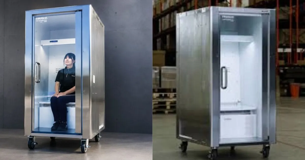 Japan Unveils 'Human Refrigerator' To Protect Workers From Extreme Heat