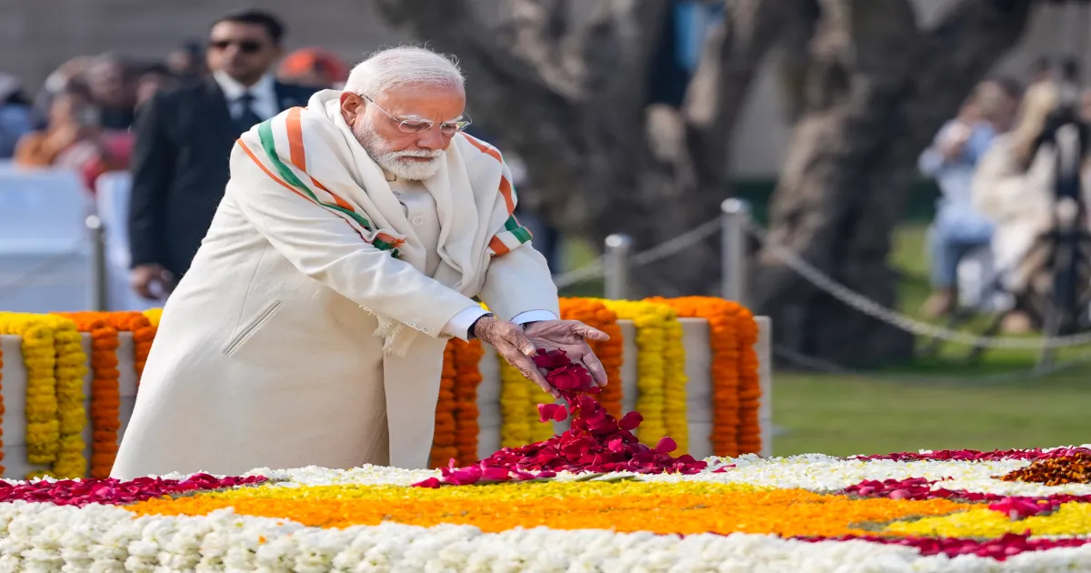 PM Modi: Swadeshi Remains Core to Self-Reliant India on Gandhi's Death Anniversary