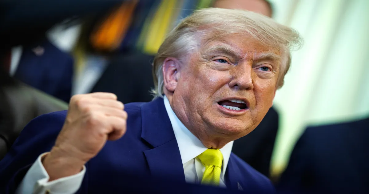 Trump Says US Will Strike Iran And Take Control Of Oil Terminals