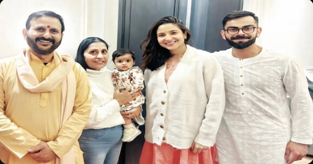 Virat Kohli And Anushka Sharma Perform Puja At London Home