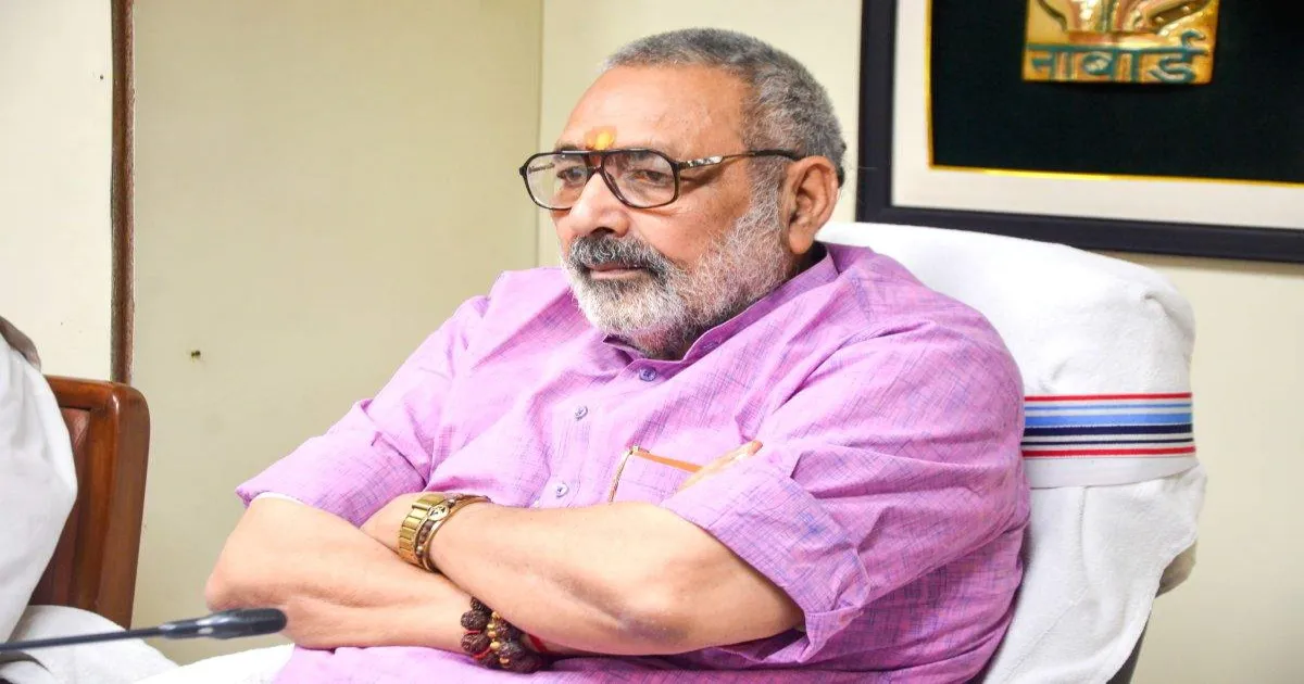 Giriraj Singh Criticises Congress, Calls It “Muslim-Maoist Party” In Bihar Remarks
