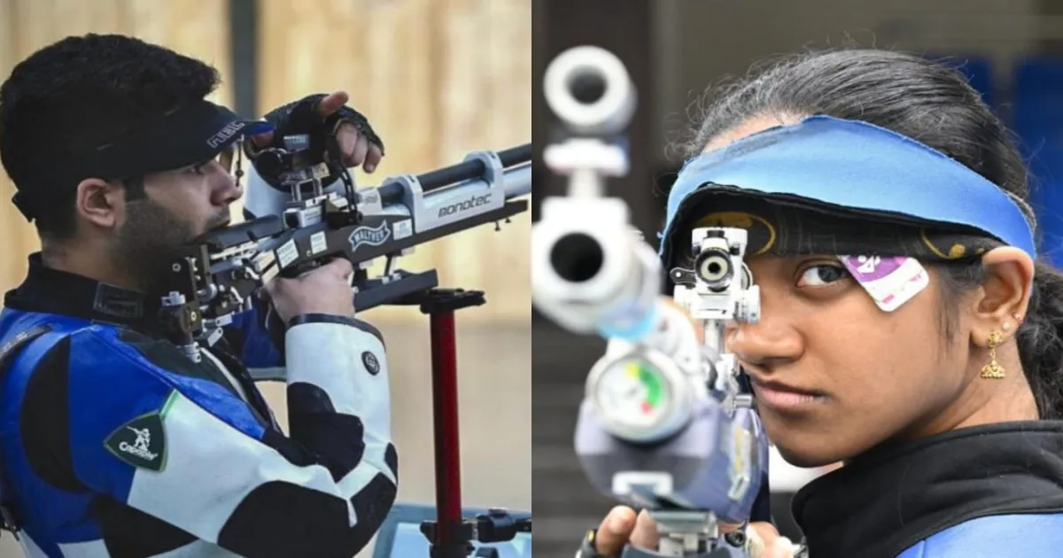 Babuta, Valarivan Win Gold at Asian Championship
